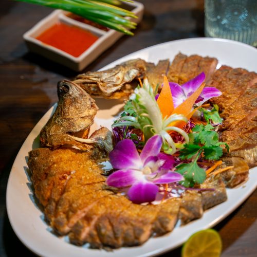 Cá chứng chiên giòn