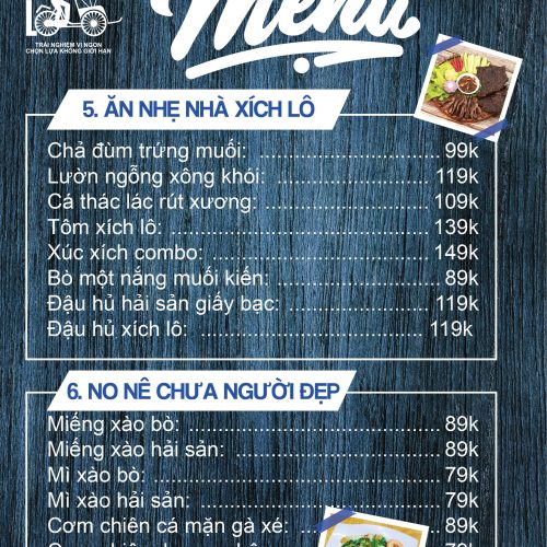 Ăn nhẹ Nhà Xích Lô