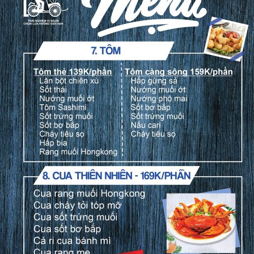 Tôm cua thiên nhiên