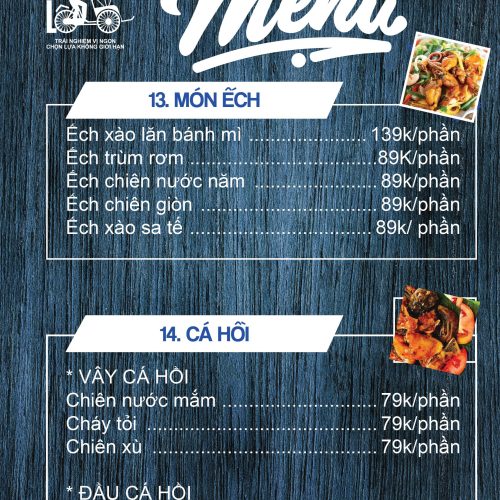 Món Ếch - Cá Hồi