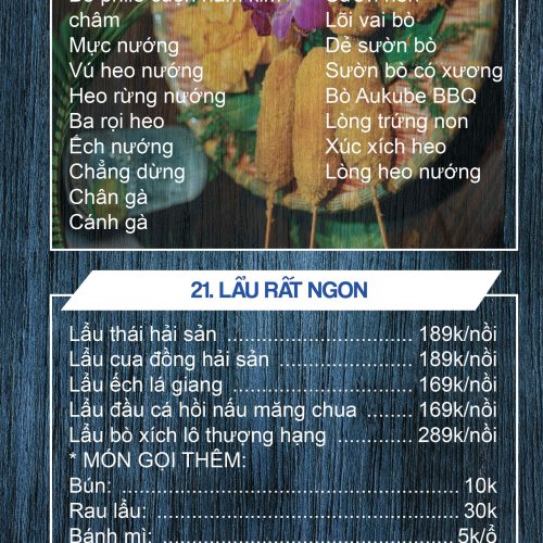 Nướng - Lẩu
