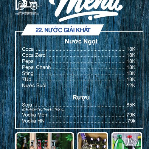 Nước ngọt và rượu